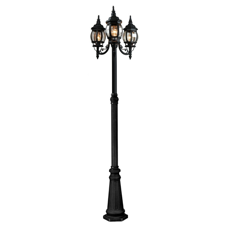 Classico Triple-Head Post Lantern