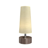 Clean 7101 Table Lamp American Walnut by Accord