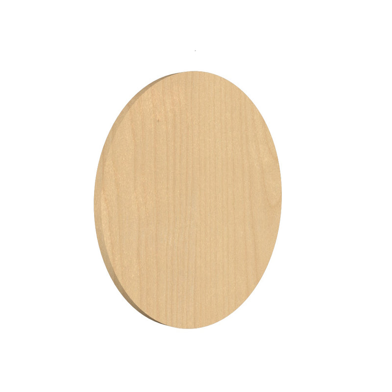Clean Round Wall Sconce By Accord Lighting, Finish: Maple