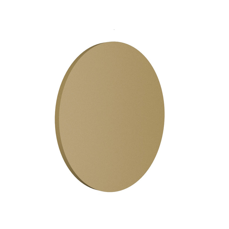 Clean Round Wall Sconce By Accord Lighting, Finish: Pale Gold
