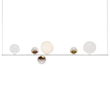 Clear/GlossyBronze/Frosted/Gold Random Stick Long Suspension by Lodes