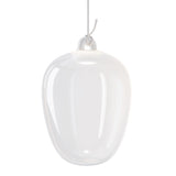 Clear Medium Oblo Pendant by Lodes