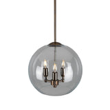 Clermont Mini Chandelier - Antique Brass