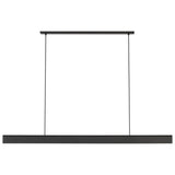 Cloak Linear Suspension Nightshade Black By Visual Comfort Main View 2
