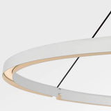 Cloak Round Chandelier Large Matte White By Visual Comfort Detailed View 1