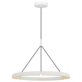 Cloak Round Chandelier Small Matte White By Visual Comfort Main View 1