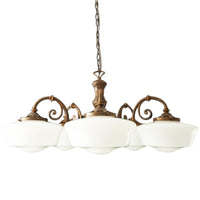 Clones Chandelier - Antique Brass
