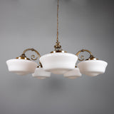 Clones Chandelier - Antique Brass