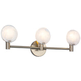 Cloudburst Vanity Light 3 Lights By Matteo - Side View1