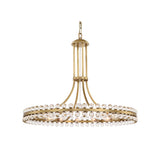 Clover Chandelier 22.5" Aged Brass
