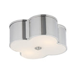 Clover Flush Mount Polished Nickel by Maxim Lighting