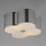Clover Flush Mount Polished Nickel by Maxim Lighting