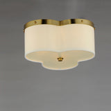 Clover Flush Mount Satin Brass by Maxim Lighting