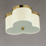 Clover Flush Mount Satin Brass by Maxim Lighting