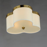 Clover Flush Mount Satin Brass by Maxim Lighting