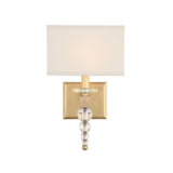 Clover Sconce 9.5'' Aged Brass