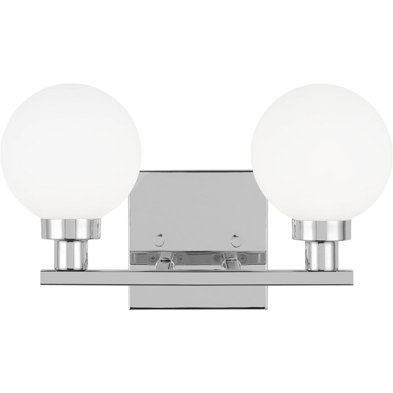 Clybourn Vanity Light — 13 1/4", Chrome