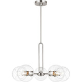 Codyn Chandelier — 26", Brushed Nickel