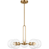 Codyn Chandelier — 26", Satin Brass