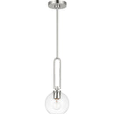 Codyn Mini Pendant — 10", Brushed Nickel