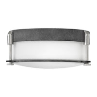 Colbin Small Flush Mount - Aged Zinc - by Hinkley