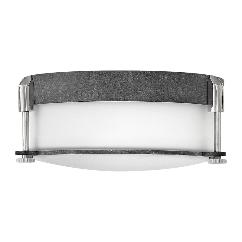 Colbin Small Flush Mount - Aged Zinc - by Hinkley