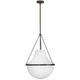 Collins Pendant Large Black Oxide By Hinkley - Side View1