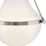 Collins Pendant Medium Polished Nickel By Hinkley - Detailed View