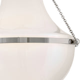 Collins Semi Flush Mount Medium Polished Nickel By Hinkley - Detailed View2