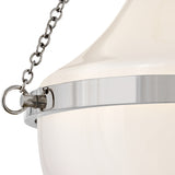 Collins Semi Flush Mount Polished Nickel By Hinkley - Detailed View2