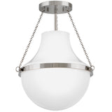 Collins Semi Flush Mount Polished Nickel By Hinkley - Side View1
