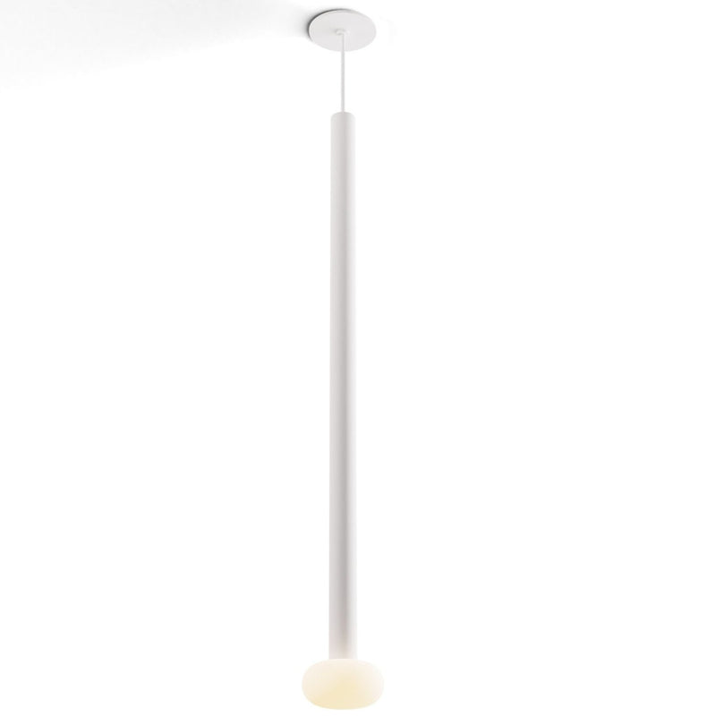 Combi Single Pendant Light By Koncept, Glass Ball, Finish: Matte White, Size: 36 Inch