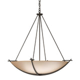 Compass Large Scale Pendant in Bronze, Sand Glass by Hubbardton Forge