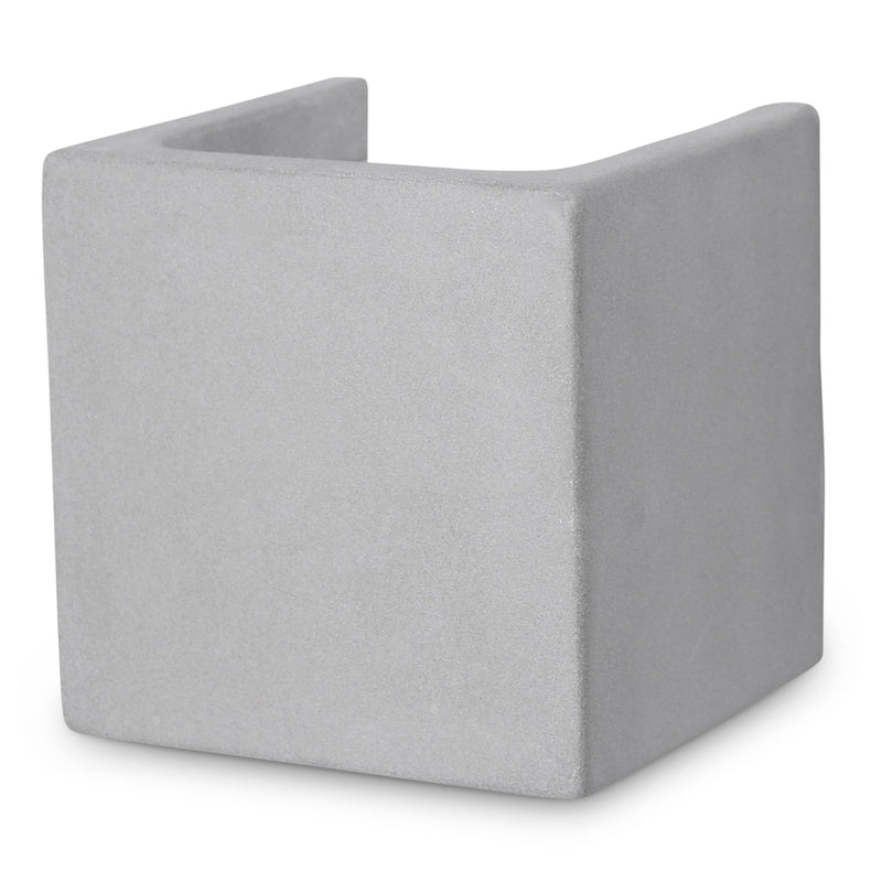 Concrete Gray Castle S Outdoor Wall Lamp by Seed Design
