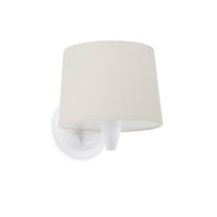 Conga Wall Sconce White and Beige by Faro Barcelona