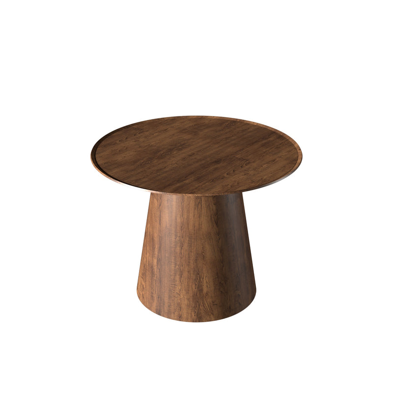 Conica Side Table By Accord, Size: Medium, Finish: Imbuia