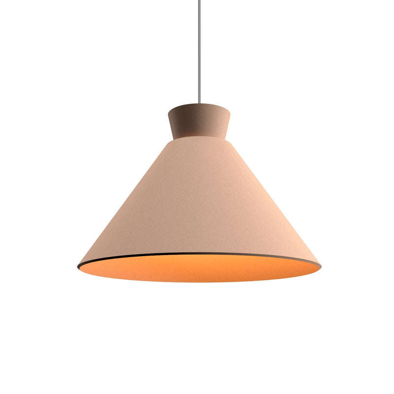 Conica Wide Pendant By Accord Lighting, Finish: Bronze