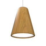 Conical 1130 Pendant Louro Freijo by Accord
