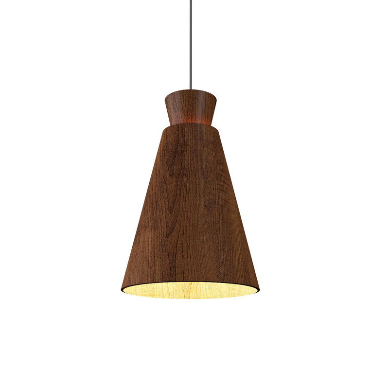 Conical 1473 Pendant Imbuia by Accord