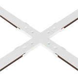 Continuum Track 4 Way X Connector White By ET2 Alternative View