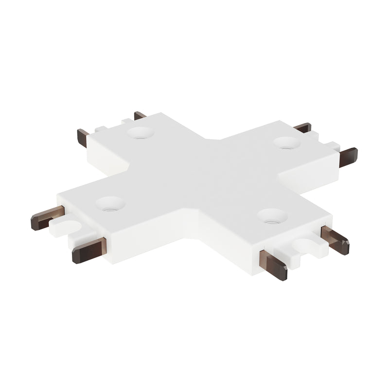 Continuum Track 4 Way X Connector White By ET2