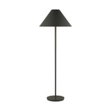 Contra Floor Lamp — 21 5/8", Matte Charcoal Black, Matte Charcoal Black
