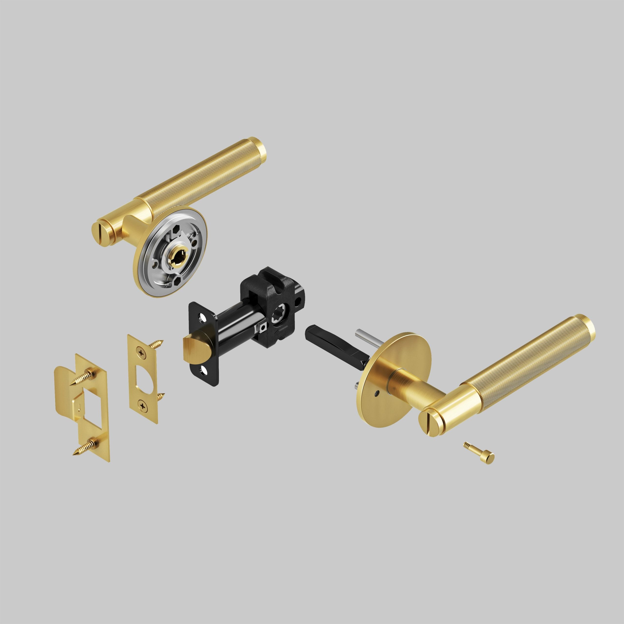 Conventional Door Handle Set/2 By Buster And Punch