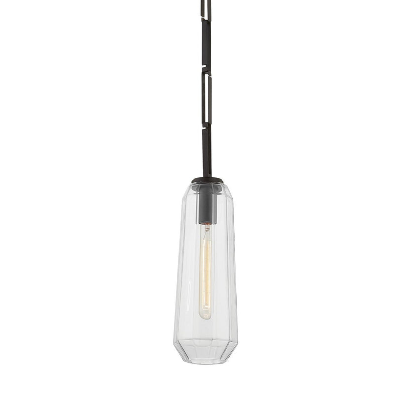Copenhagen Pendant - Black Brass by Corbett