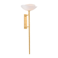 Coppa Wall Sconce - Vintage Gold Leaf by Corbett