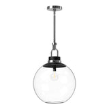 Copperfield Pendant — 16 Inch, Chrome, Clear