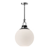 Copperfield Pendant — 16 Inch, Chrome, Opal Matte