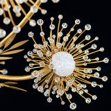 Coquette Linear Suspension Light Medium Heirloom Gold By Schonbek Forever - Detailed View
