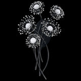 Coquette Wall Sconce Black By Schonbek Forever - Front View