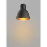 Cora Mini Pendant Black / Gold by Maxim Lighting